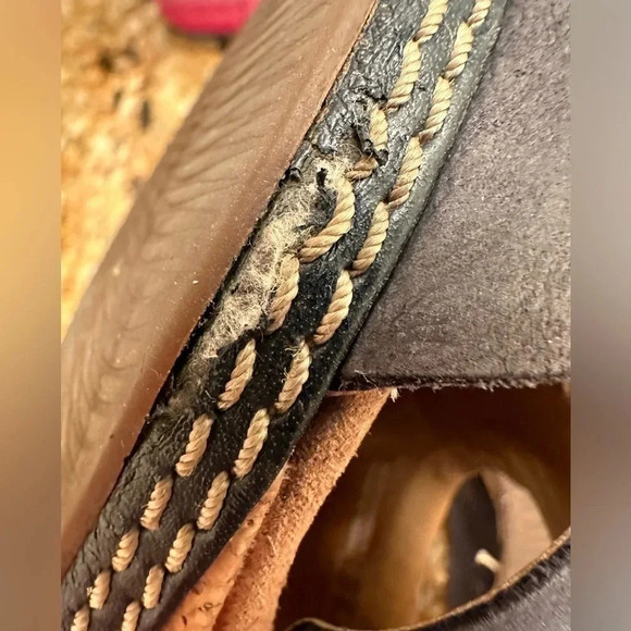 Clarks soft cushion cork wedge heel - Picture 8 of 11